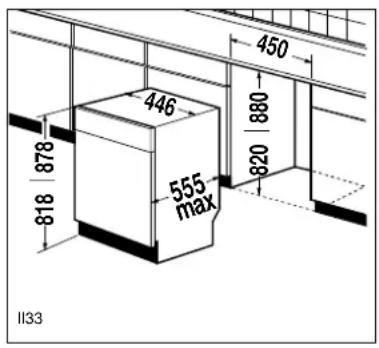 Küppersbusch IGV 458.3 - Nivellierung und Höhenverstellung des Gerätes - 1