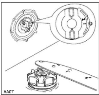 Küppersbusch IGV 456.1 - a) Mechanische Einstellung - 1