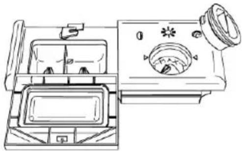 Küppersbusch IGVS6508.3 - Gebrauch der Reiniger- und Klarspüler- Verteilerkammer - 1
