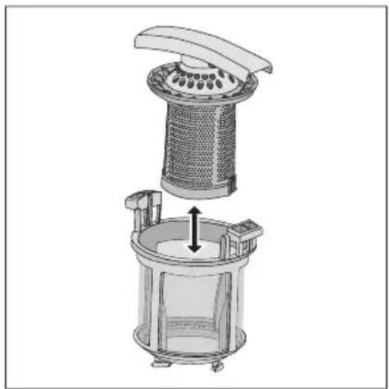 AEG-ELECTROLUX Favorit 78005 VI - Entfernen und Reinigen der Filter - 2