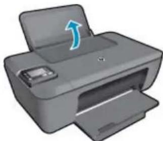 HP Deskjet 3511 e-All-in-One - Einlegen von kleinformatigem Papier - 1