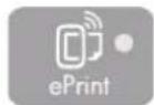 HP Deskjet 3511 e-All-in-One - Status-LED für ePrint - 1