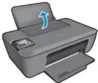 HP Deskjet 3511 e-All-in-One - Einlegen von großformatigem Papier - 1
