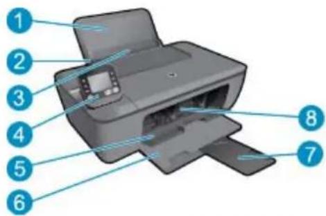 HP Deskjet 3511 e-All-in-One - Druckerkomponenten - 1