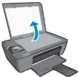 HP Deskjet 3511 e-All-in-One - Vorbereiten des Scanvorgangs - 1
