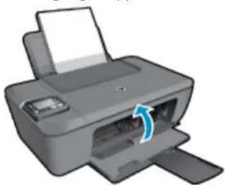 HP Deskjet 3511 e-All-in-One - Schließen der Zugangsklappe zu den Patronen - 1