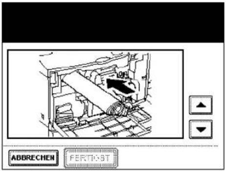 ABBRECHEN FERTPOST