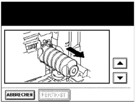 ABBRECHEN FERTPAST