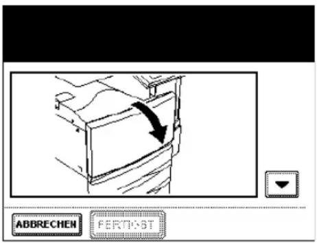 ABBRECHEN FERTPOST