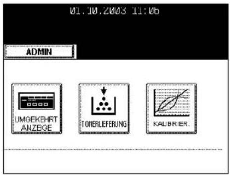 01.10.2003 11:06 ADMIN UMGEKEHRT ANZEGE TOLERLEFERUNG KALBRIER.