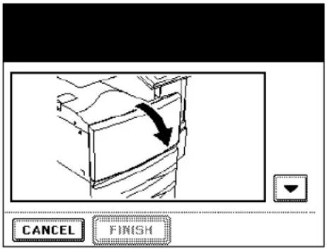 CANCEL FINISH
