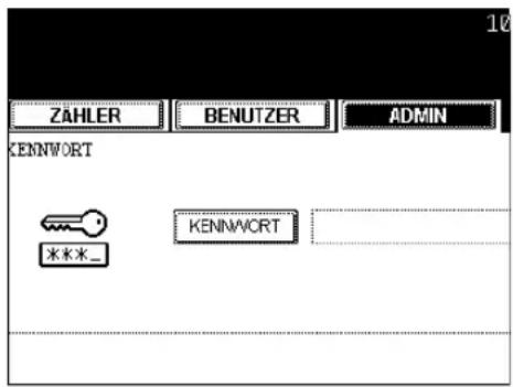 ZAHLER BENUTZER ADMIN KENNWORD ***_ KENNWORD