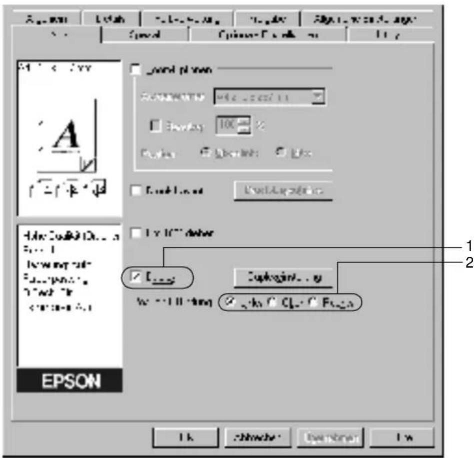 EPSON EPL-N7000 - Drucken mit der Duplexeinheit - 1