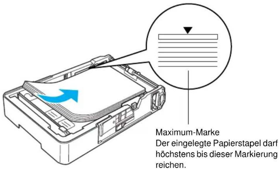 EPSON EPL-N7000 - Einlegen von A3-, B4- oder Ledger-Formaten - 1