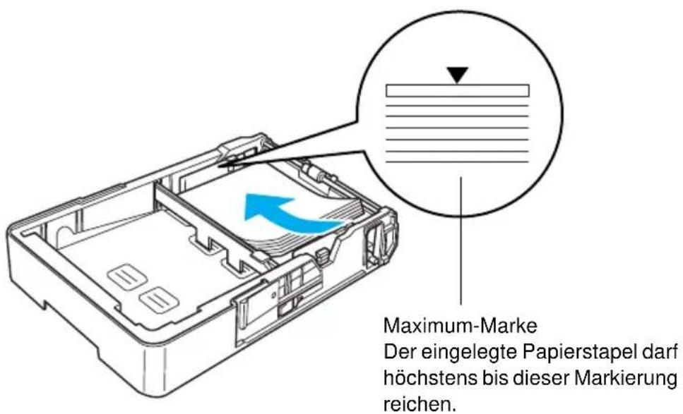 EPSON EPL-N7000 - Einlegen von A4-Format oder kleineren Formaten - 1