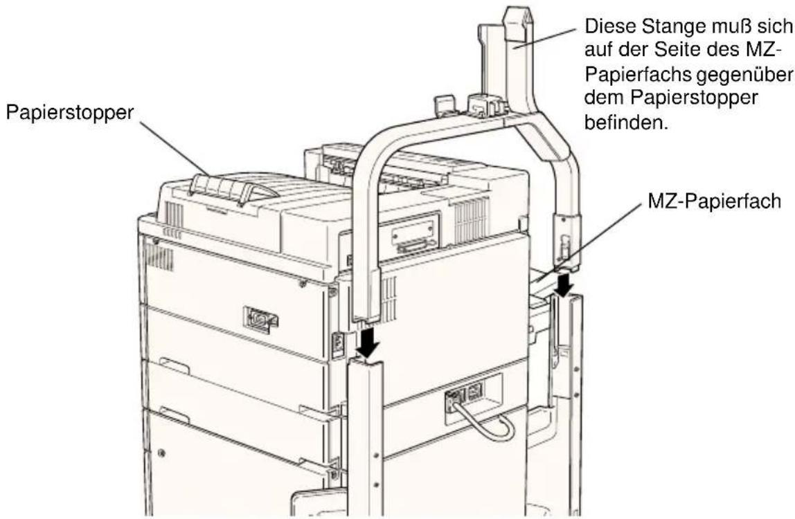 EPSON EPL-N4000 - Obere Halterung installieren - 1