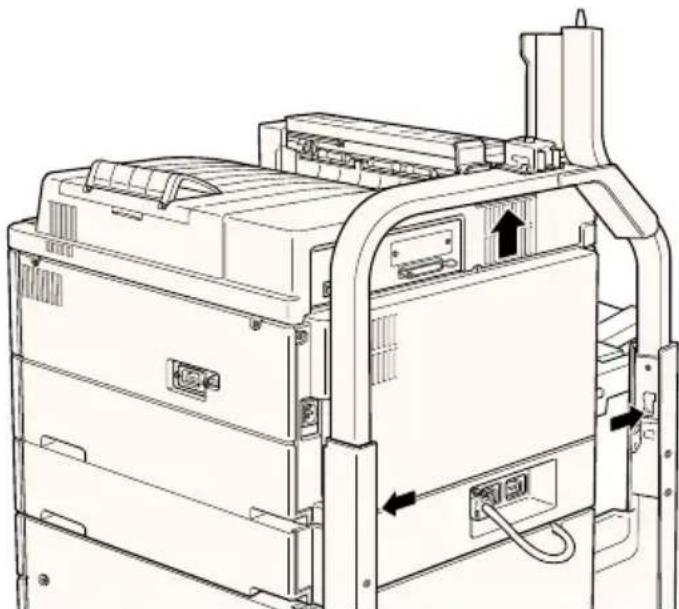 EPSON EPL-N4000 - Multischachteinheit deinstallieren - 6