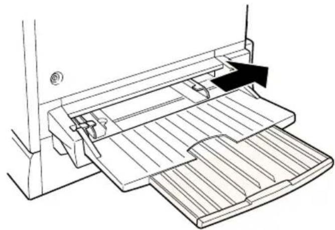 EPSON EPL-C8200 - Medien in das MZ-Papierfach einlegen - 3