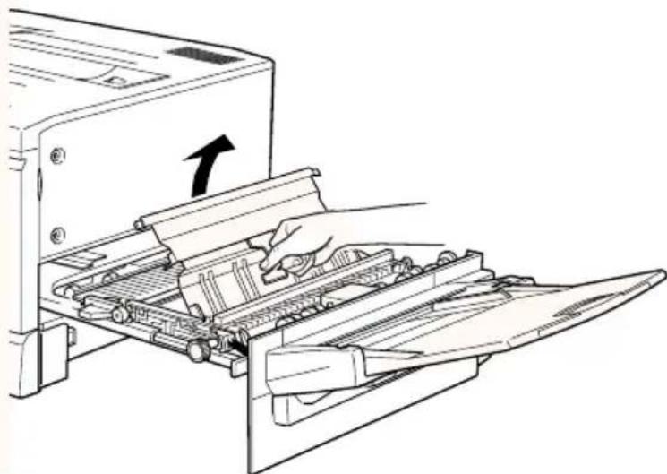 EPSON EPL-C8200 - Papierstau im MZ-Papierfach beseitigen - 3