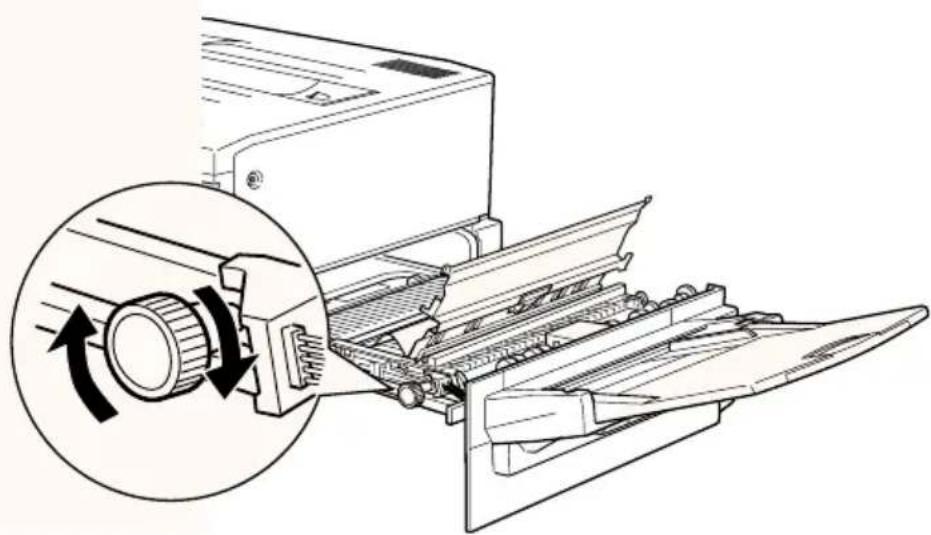 EPSON EPL-C8200 - Papierstau im MZ-Papierfach beseitigen - 4
