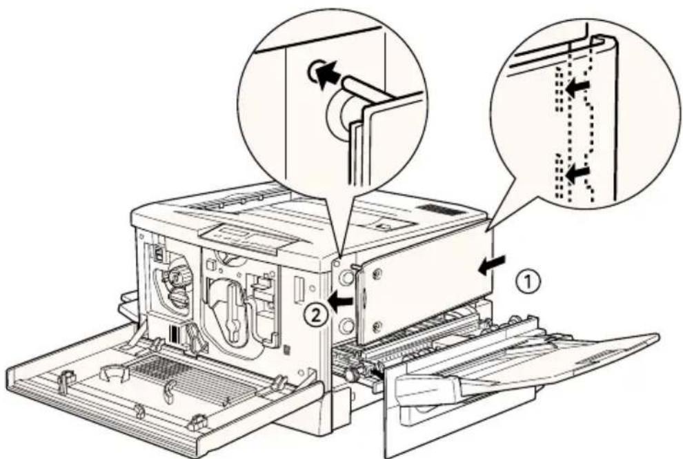 EPSON EPL-C8200 - Festplatte installieren - 5