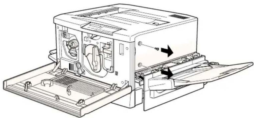 EPSON EPL-C8200 - Festplatte installieren - 2