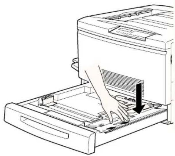 EPSON EPL-C8200 - Medien in die Standardkassette einlegen - 2