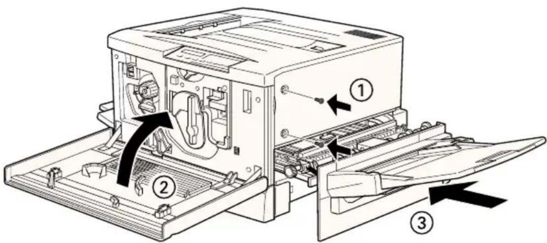 EPSON EPL-C8200 - Festplatte installieren - 6