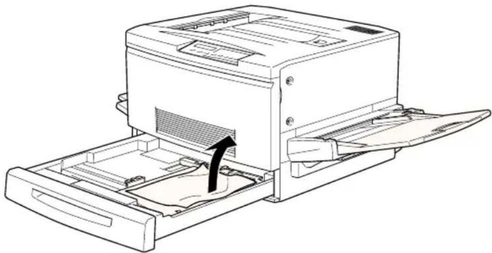 EPSON EPL-C8200 - Papierstau in der Papierkassette beseitigen - 2