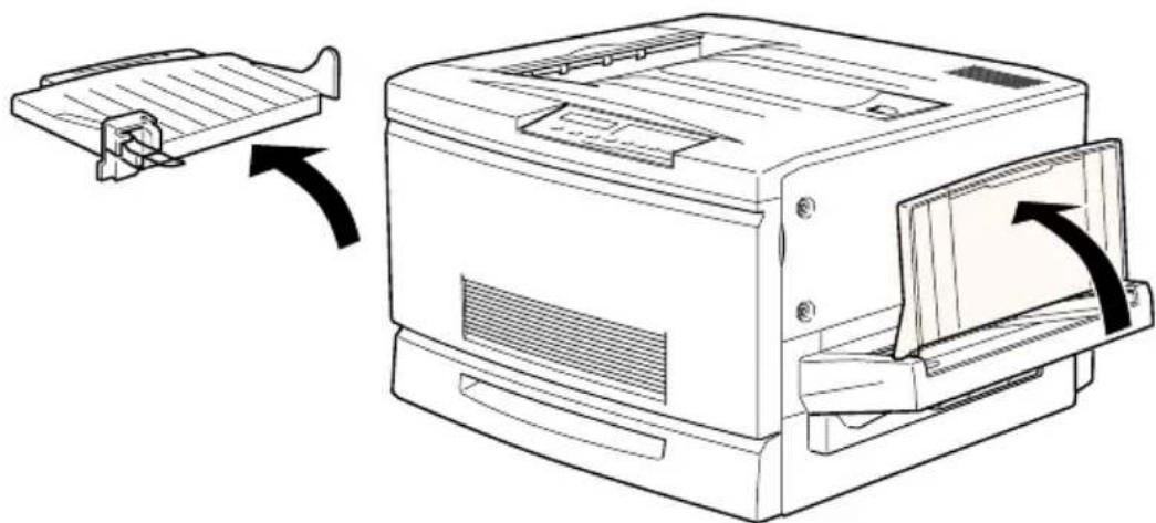EPSON EPL-C8200 - Magazin am Drucker befestigen - 2