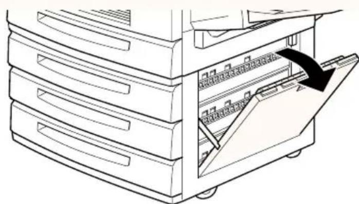 EPSON EPL-C8200 - Papierstau im optionalen Large-Capacity-Papiermagazin beseitigen - 1