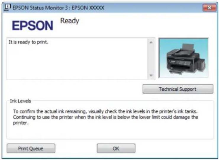 EPSON EcoTank L555 - Fehlerbehebung für das Drucken/Kopieren Grundlegende Fehlerbehebung - 1