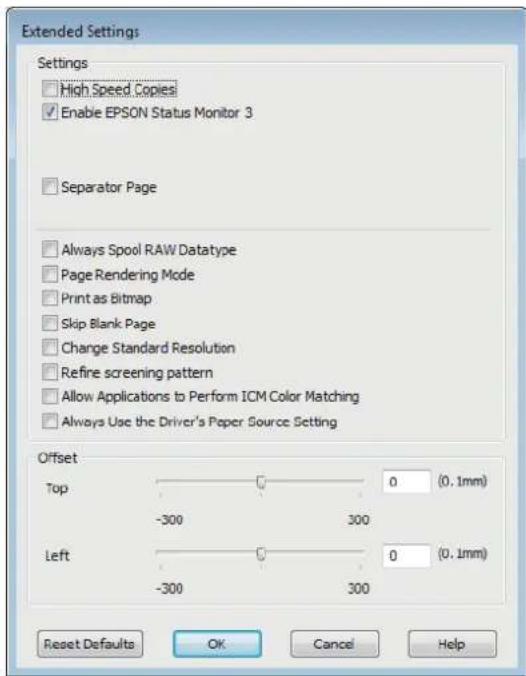 EPSON EcoTank L555 - Erhöhen der Druckgeschwindigkeit (nur Windows) - 2