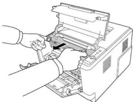 EPSON AcuLaser M2410 - Reinigen im Druckerinneren - 3