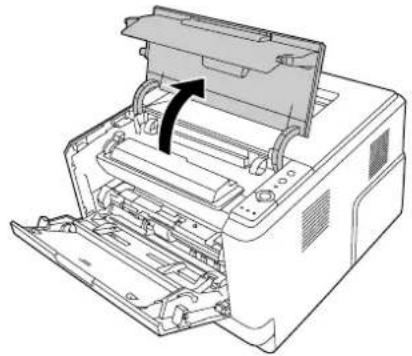 EPSON AcuLaser M2410 - Papierstau im Bereich des MZ-Papierfachs - 2