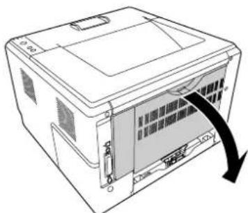 EPSON AcuLaser M2410 - Papierstau im Bereich der Rückabdeckung - 1