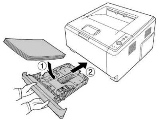EPSON AcuLaser M2410 - Reinigen der Aufnahmerolle - 4