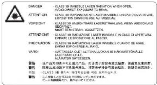 EPSON AcuLaser M2310 - Interne Laserstrahlung - 1