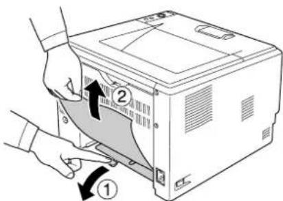 EPSON AcuLaser M2310 - Papierstau im Bereich des DM-Papierfachs - 2
