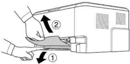 EPSON AcuLaser M2310 - Papierstau im Bereich des DM-Papierfachs - 3