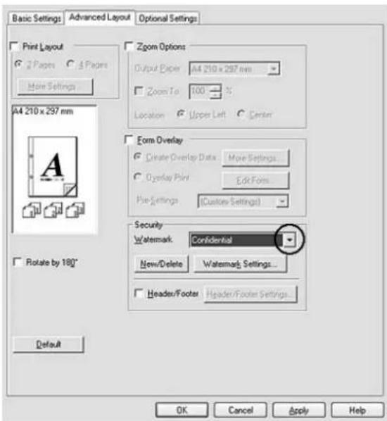 EPSON AcuLaser M2310 - Windows: - 1