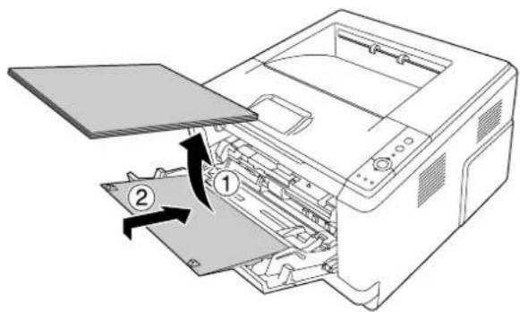 EPSON AcuLaser M2310 - Papierstau im Bereich des MZ-Papierfachs - 1
