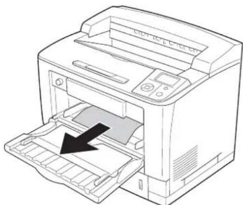 EPSON AcuLaser M8000 - Papierstau MZ A (MZ-Papierfach oder Abdeckung A) - 2