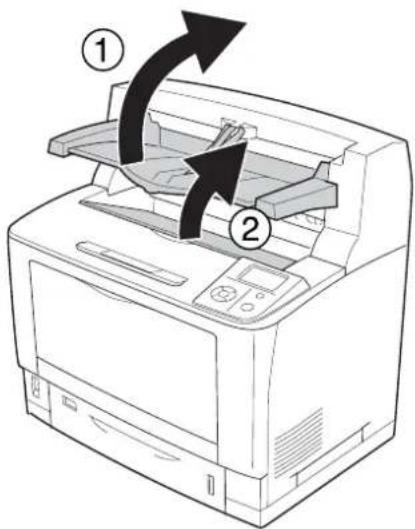 EPSON AcuLaser M8000 - Papierstau B A (Abdeckung B oder A) - 7