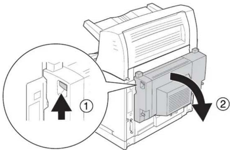 EPSON AcuLaser M8000 - Entfernen des Staplers - 2