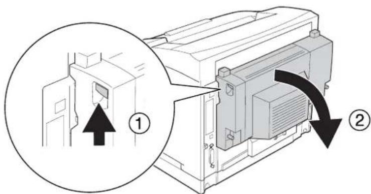 EPSON AcuLaser M8000 - Papierstau B A (Abdeckung B oder A) - 2