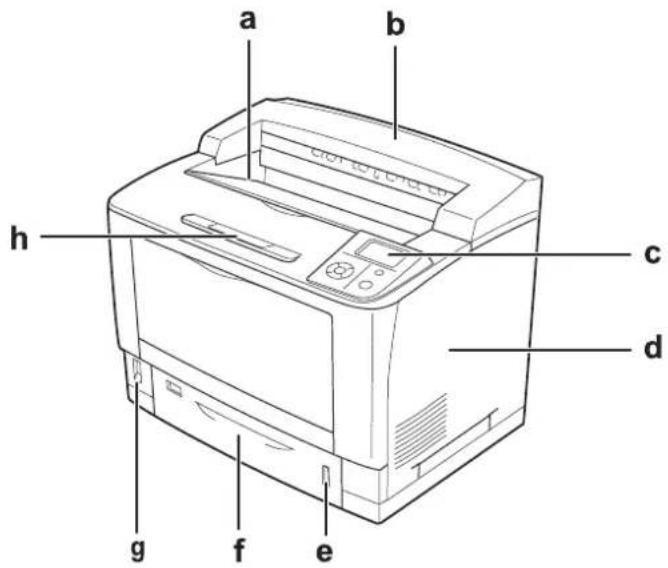 EPSON AcuLaser M8000 - Vorderansicht - 1