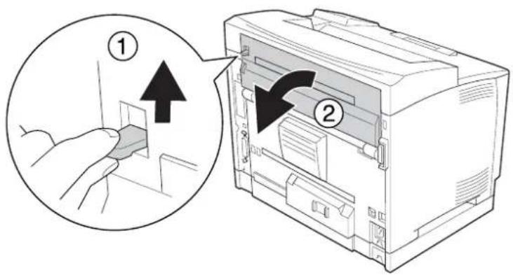 EPSON AcuLaser M8000 - Papierstau B A (Abdeckung B oder A) - 1
