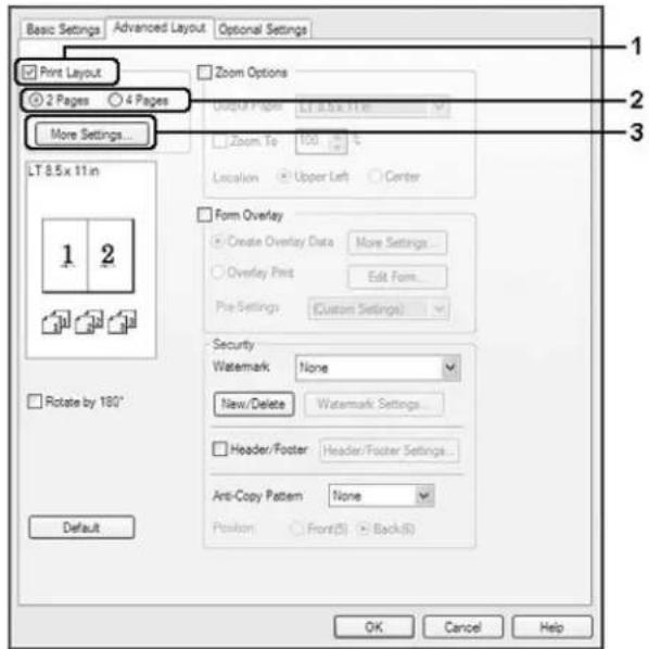 EPSON AcuLaser M8000 - Windows: - 1