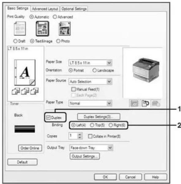EPSON AcuLaser M8000 - Windows: - 1